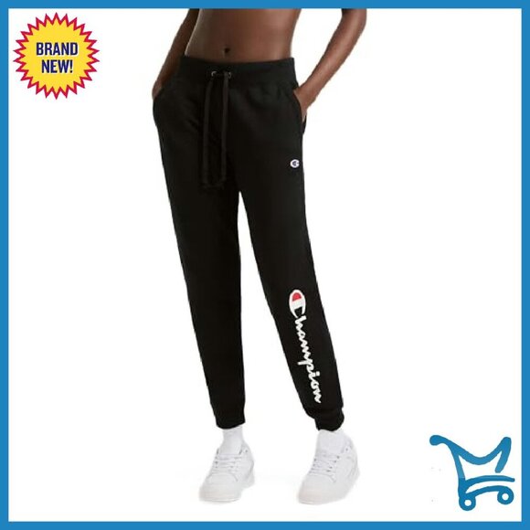 Fleece Joggers 29" Inseam Women's Comfort Pants Drawcord Pockets - Picture 2 of 8